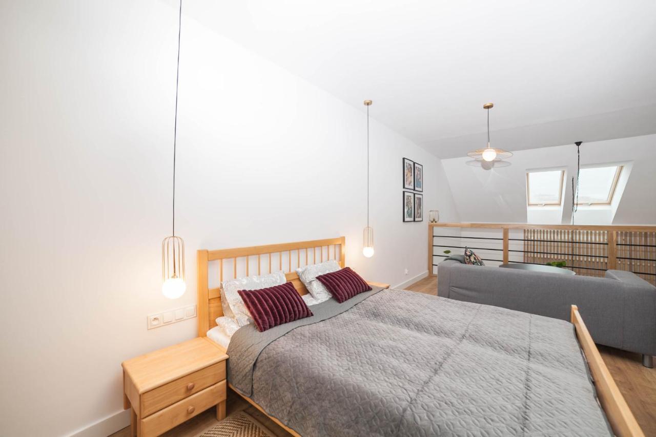 Mragowo Dwupoziomowy Apartament Indygo 85M2 Z Widokiem Na Jezioro Eksteriør billede